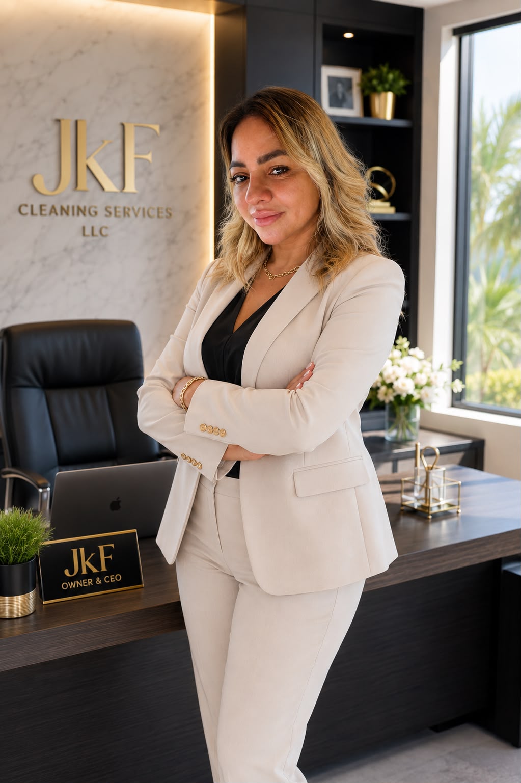 Karen A. Castro, Founder of Jesse's K&F Cleaning Services
